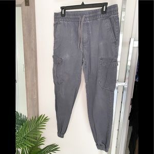 Grey cargo pants